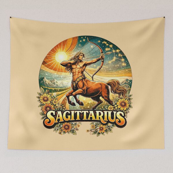 Item preview, Sagittarius Zodiac (November 22 to December 21) designed and sold by Myra365Art.