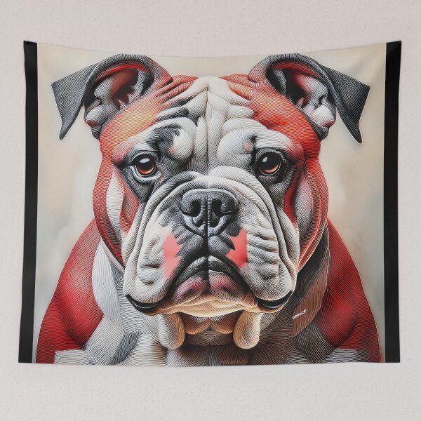 Item preview, Bulldog in Constructed Light designed and sold by mrpropcake.