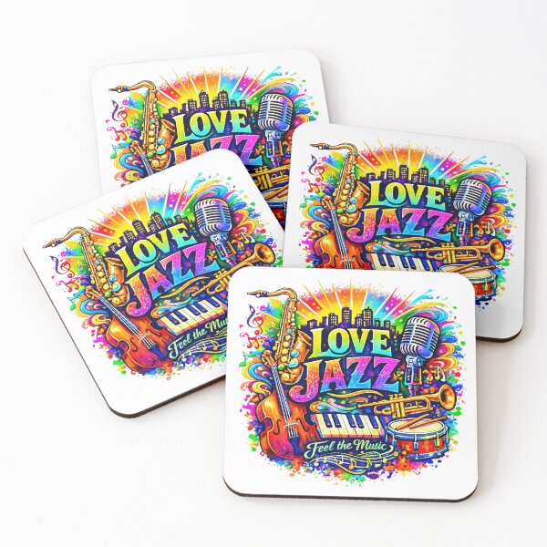Item preview, Love Jazz -Feel the music designed and sold by ArtPixs.