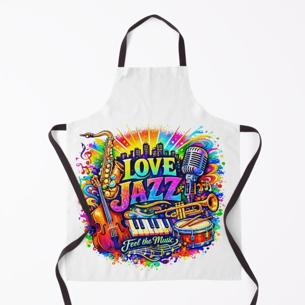 Item preview, Love Jazz -Feel the music designed and sold by ArtPixs.