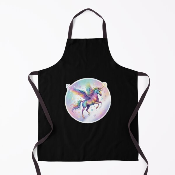 Item preview, Fantasy Colorful Unicorn designed and sold by Can't Sleep Crafts stickers and more.