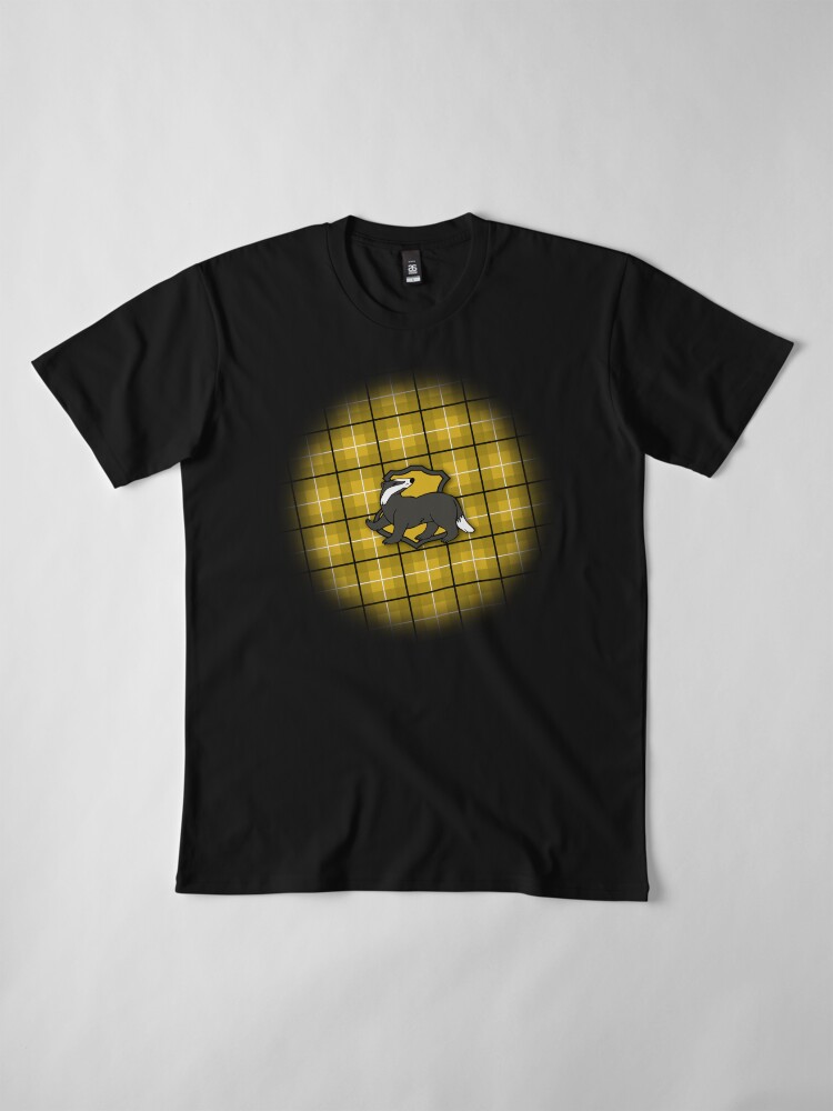 Alternate view of Badger House Plaid Premium T-Shirt