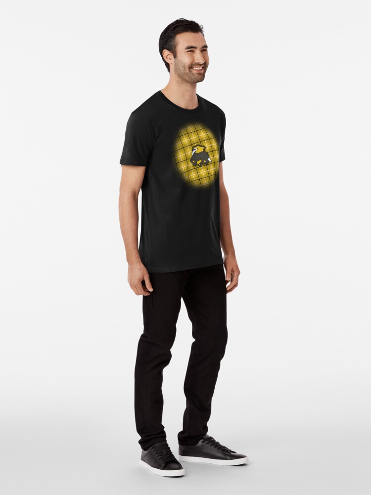 Alternate view of Badger House Plaid Premium T-Shirt