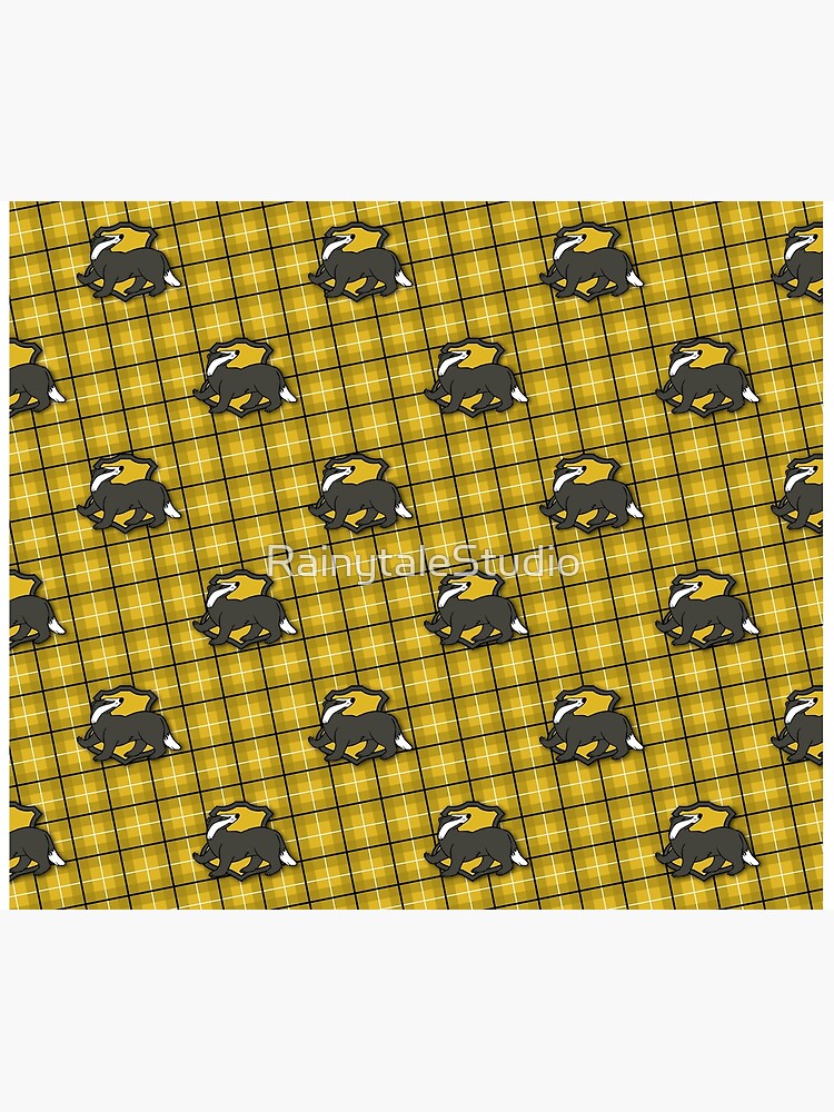 Badger House Plaid by RainytaleStudio