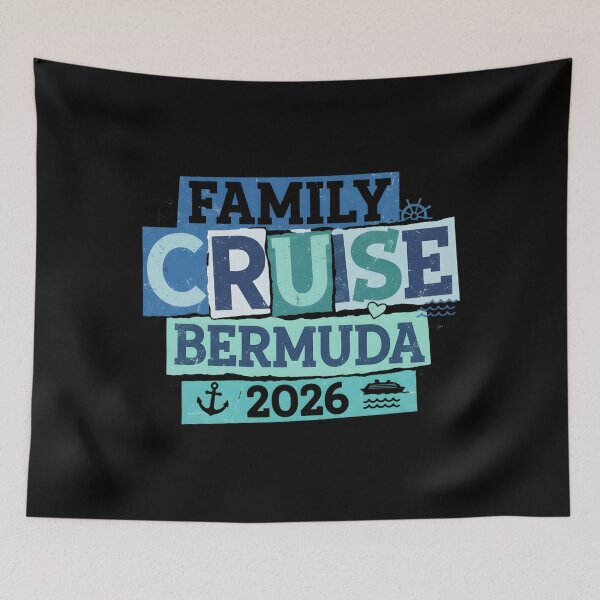 Item preview, Family Cruise Bermuda 2026 Matching Vacation Trip Group designed and sold by THREE LITTLE BEANS.