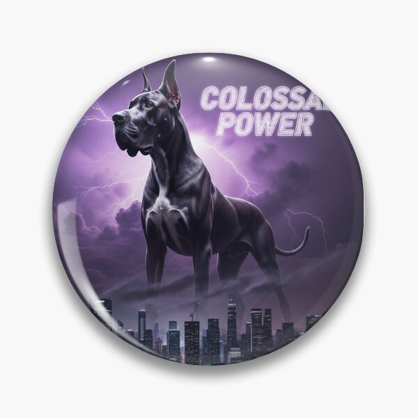 Item preview, Colossal Power Great Dane designed and sold by PetJoyPrintsCO.