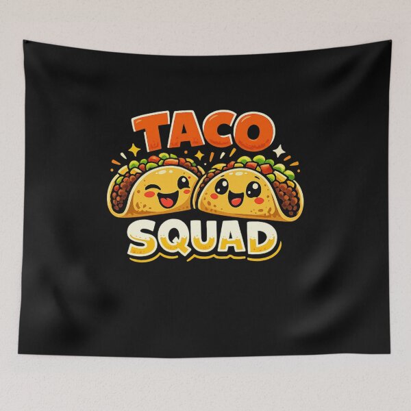 Item preview, Funny Taco Squad Cinco De Mayo Cute Mexican Food Lover Men Women Kids designed and sold by ZANNIX.