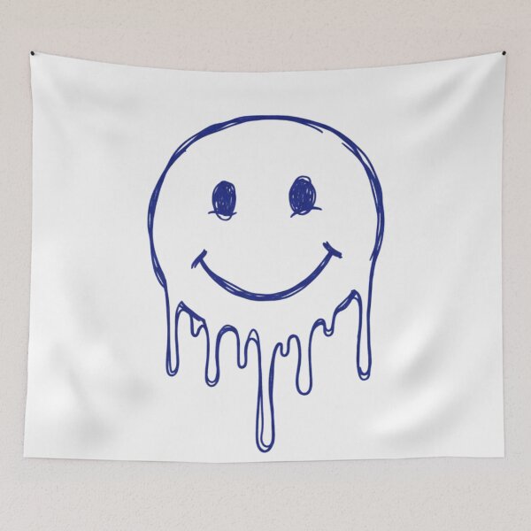 Item preview, Classic 90s Doodle Melting Smiley designed and sold by crazygoose30.