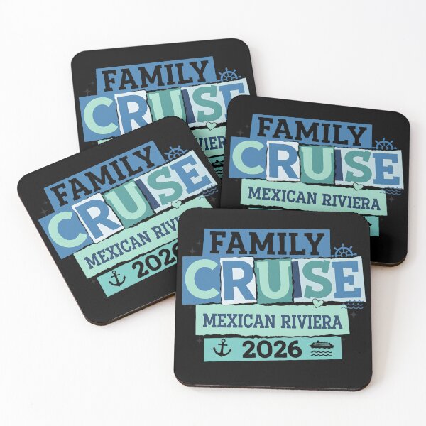Item preview, Family Cruise Mexican Riviera 2026 Matching Vacation Trip designed and sold by THREE LITTLE BEANS.