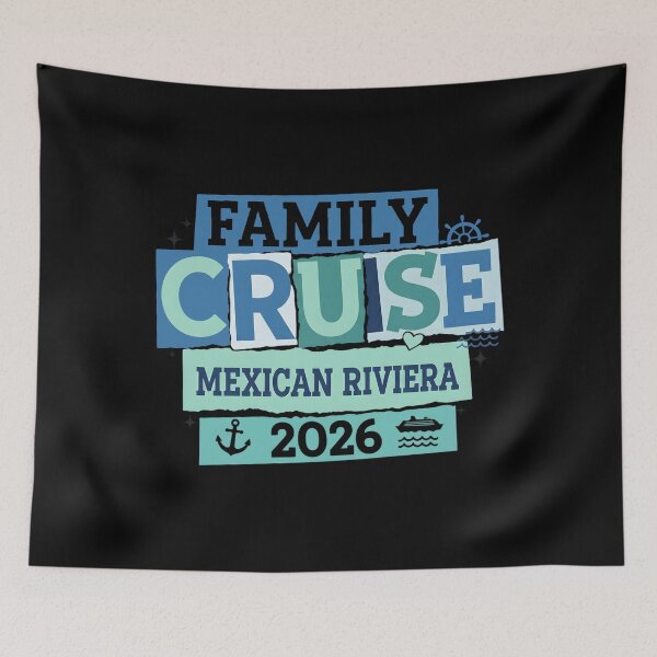 Item preview, Family Cruise Mexican Riviera 2026 Matching Vacation Trip designed and sold by THREE LITTLE BEANS.
