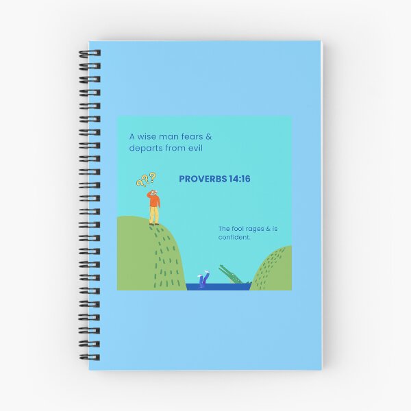 Item preview, Proverbs 14:16 designed and sold by Undonemadenew.