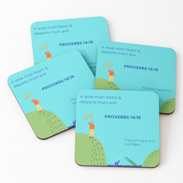 Item preview, Proverbs 14:16 designed and sold by Undonemadenew.
