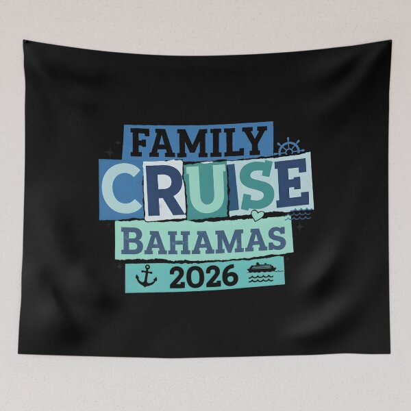Item preview, Family Cruise Bahamas 2026 Matching Vacation Trip Group designed and sold by THREE LITTLE BEANS.