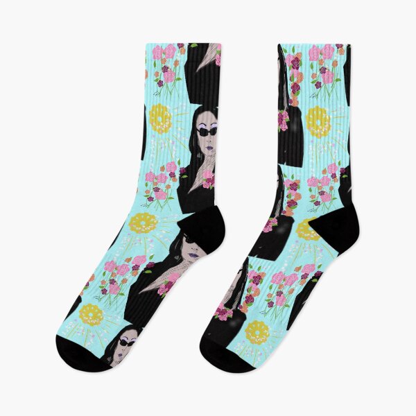Item preview, Morticia Addams Summer Goth designed and sold by ArtbyPriscilla.