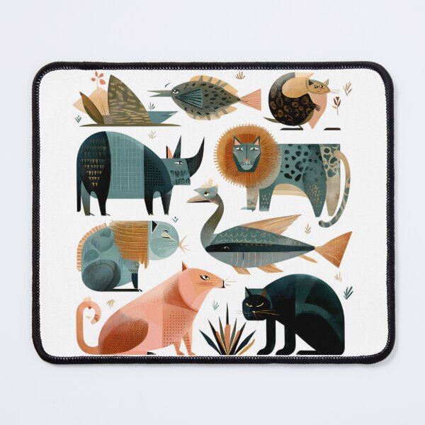 Item preview, Whimsical Illustrations Blending Nature Humanity Imagination Design designed and sold by ART ATTACK ZONE.