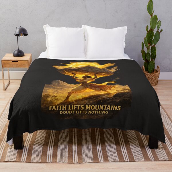 Item preview, Faith lifts Mountains Doubt lifts Nothing designed and sold by NEGUS58.