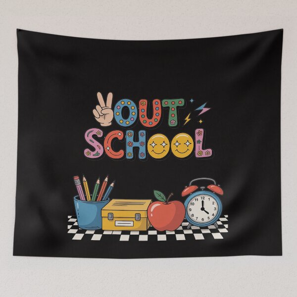 Item preview, Peace Out School Happy Last Day Of School Teacher Student designed and sold by rutimenta.