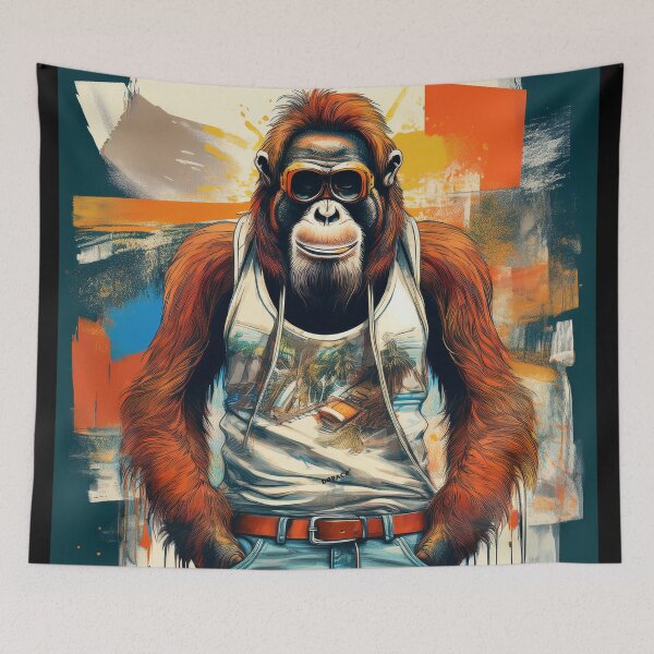 Item preview, Urban Orangutan Adventurer designed and sold by mrpropcake.