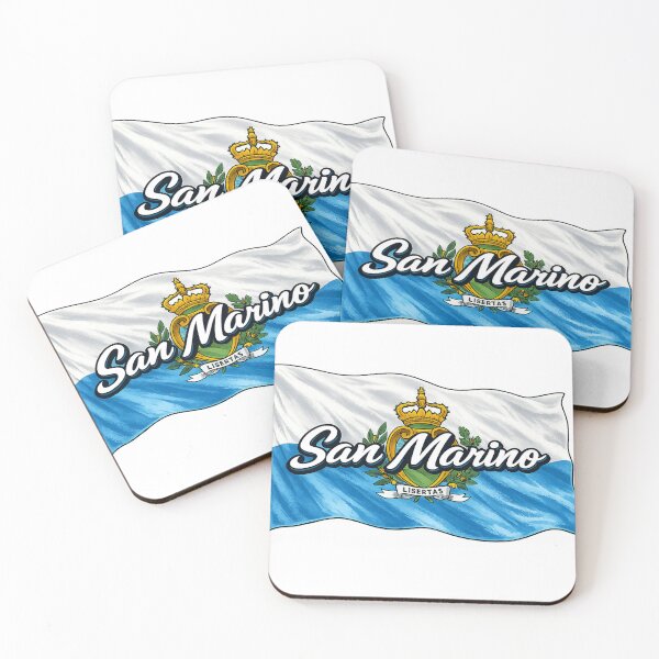 Item preview, San Marino Waving Flag Design – Sammarinese Pride Graphic designed and sold by GarnerSupplyCo.