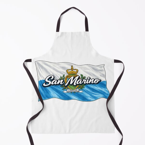 Item preview, San Marino Waving Flag Design – Sammarinese Pride Graphic designed and sold by GarnerSupplyCo.