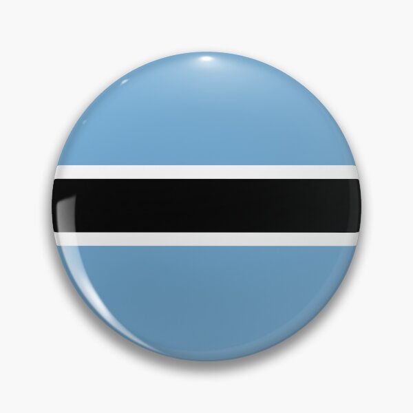 Item preview, Botswana National Flag - Pula Pride & Kalahari Heritage designed and sold by NTGUILTY.