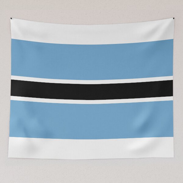 Item preview, Botswana National Flag - Pula Pride & Kalahari Heritage designed and sold by NTGUILTY.