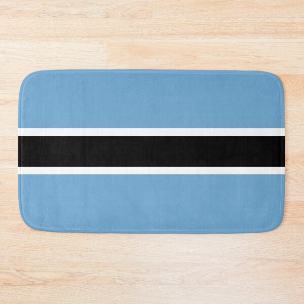 Item preview, Botswana National Flag - Pula Pride & Kalahari Heritage designed and sold by NTGUILTY.