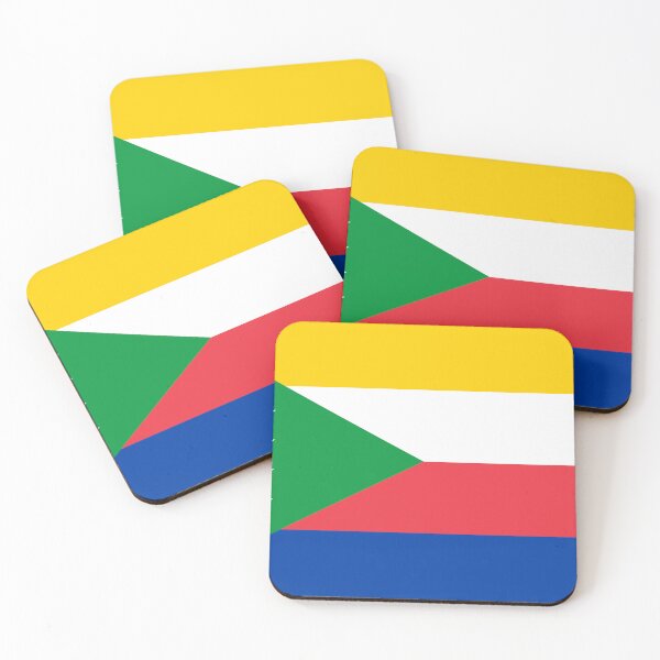 Item preview, Comoros National Flag - Union of the Comoros & Indian Ocean Heritage designed and sold by NTGUILTY.