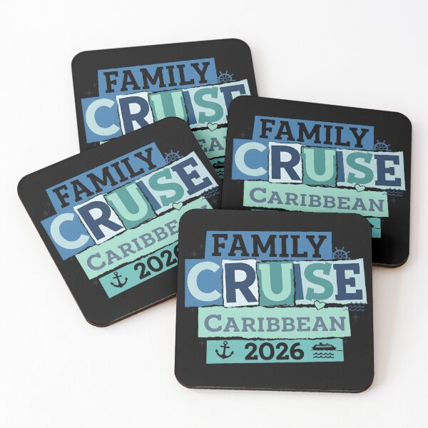 Item preview, Family Cruise Caribbean 2026 Matching Vacation Trip Group designed and sold by THREE LITTLE BEANS.