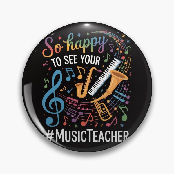 Item preview, Music Teacher So Happy To See Your Face Back To School designed and sold by rutimenta.