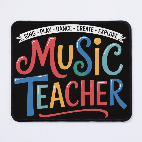 Item preview, Music Teacher Sing Play Dance Create Explore Back To School designed and sold by rutimenta.