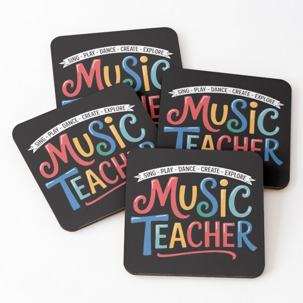Item preview, Music Teacher Sing Play Dance Create Explore Back To School designed and sold by rutimenta.