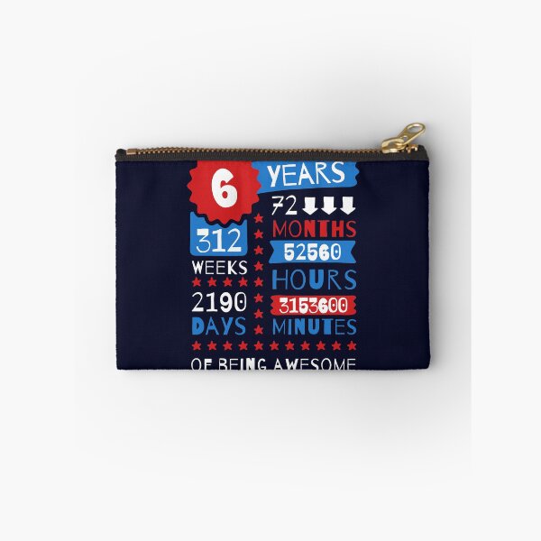 Item preview, 6 Years Of Being Awesome - 6th Birthday Gift Ideas For Kids designed and sold by MemWear.