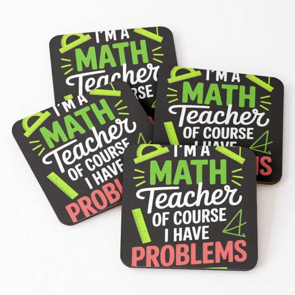 Item preview, Math Teacher School Class Problem designed and sold by RONALPARAD.