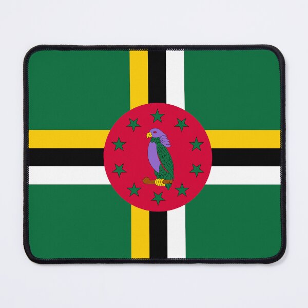 Item preview, Dominica National Flag - Sisserou Parrot & Nature Island Pride designed and sold by NTGUILTY.