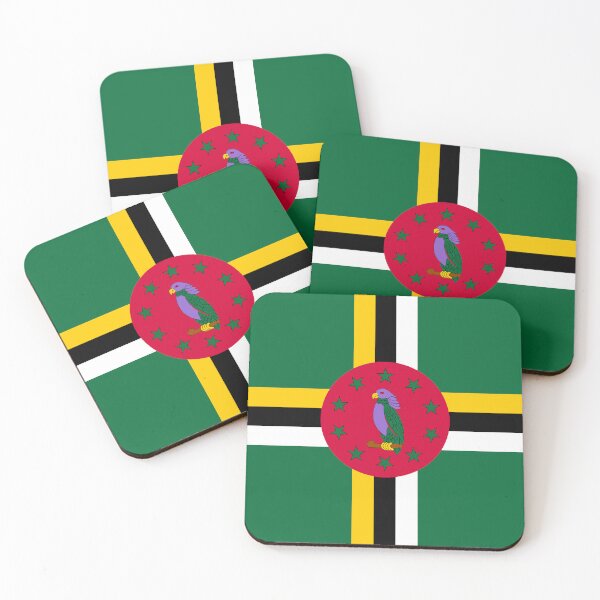 Item preview, Dominica National Flag - Sisserou Parrot & Nature Island Pride designed and sold by NTGUILTY.