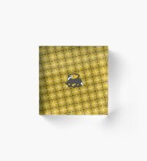Badger House Plaid Acrylic Block