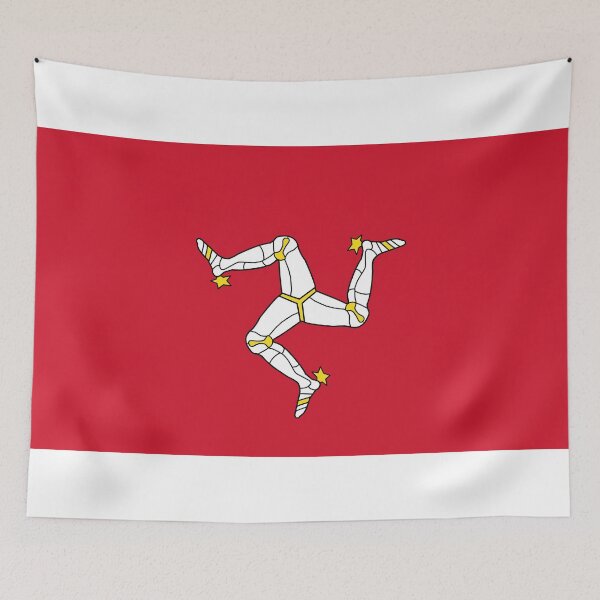 Item preview, Isle of Man Flag - Triskelion Pride & Manx Celtic Heritage designed and sold by NTGUILTY.