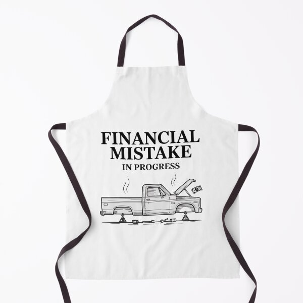Item preview, Funny Financial Mistake in Progress Car Lover designed and sold by BHMARTS.