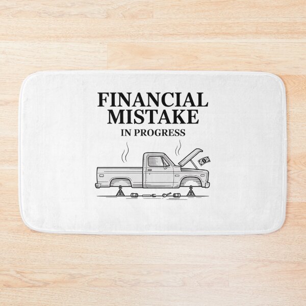 Item preview, Funny Financial Mistake in Progress Car Lover designed and sold by BHMARTS.