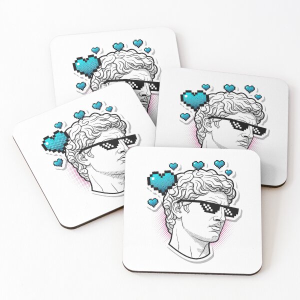 Item preview, Looksmaxxing Legend Statue Pop Art designed and sold by Amazing Graphics.