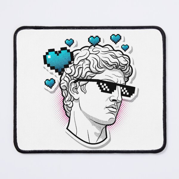Item preview, Looksmaxxing Legend Statue Pop Art designed and sold by Amazing Graphics.
