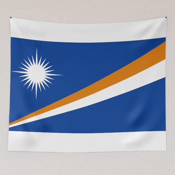 Item preview, Marshall Islands Flag - Pacific Rising Star & Micronesian Heritage designed and sold by NTGUILTY.