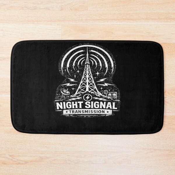 Item preview, Night Signal Transmission T-Shirt – Vintage Radio Tower Tee, Retro Broadcast Shirt, Analog Signal Graphic designed and sold by 5lav.