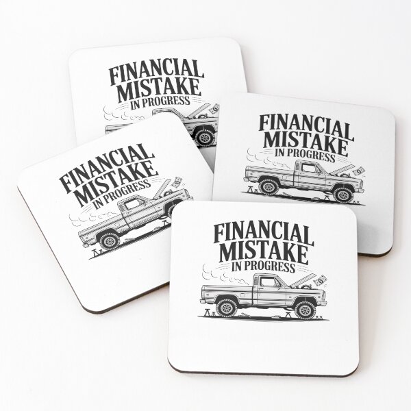 Item preview, Funny Financial Mistake in Progress Car Lover designed and sold by BHMARTS.