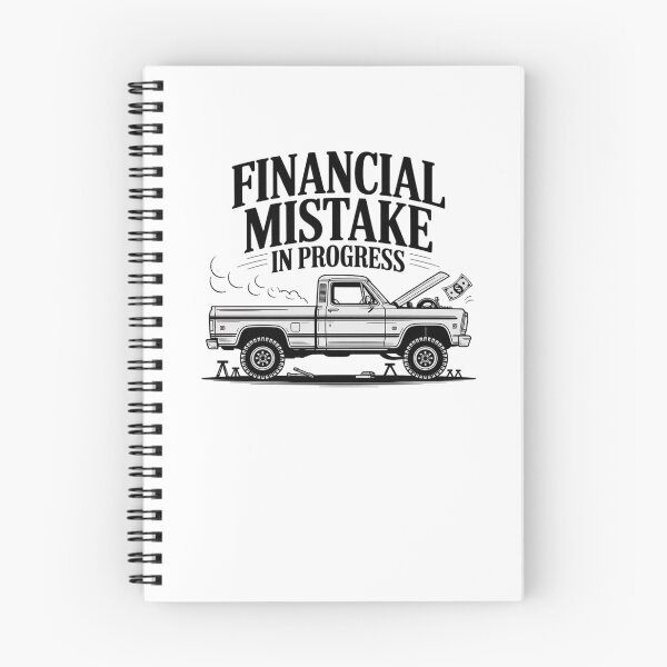 Item preview, Funny Financial Mistake in Progress Car Lover designed and sold by BHMARTS.