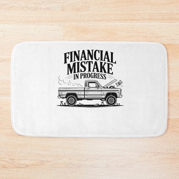 Item preview, Funny Financial Mistake in Progress Car Lover designed and sold by BHMARTS.