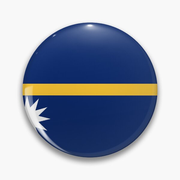 Item preview, Nauru National Flag - Pacific Equator Pride & Micronesian Heritage designed and sold by NTGUILTY.