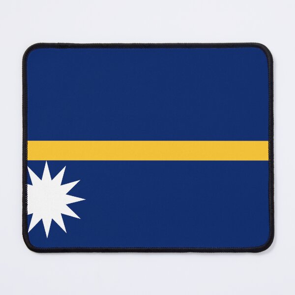 Item preview, Nauru National Flag - Pacific Equator Pride & Micronesian Heritage designed and sold by NTGUILTY.