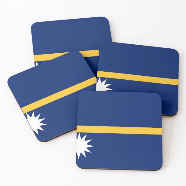 Item preview, Nauru National Flag - Pacific Equator Pride & Micronesian Heritage designed and sold by NTGUILTY.
